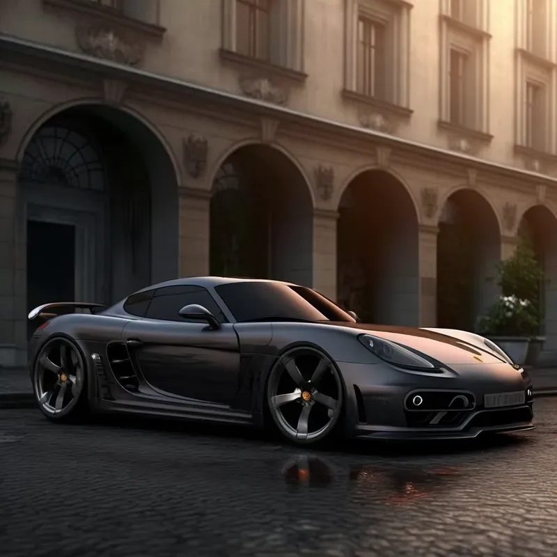 3D Render Sports Cars