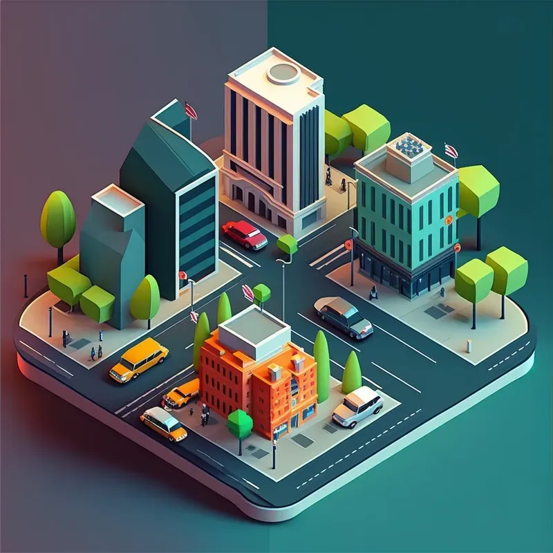Isometric Cityscapes