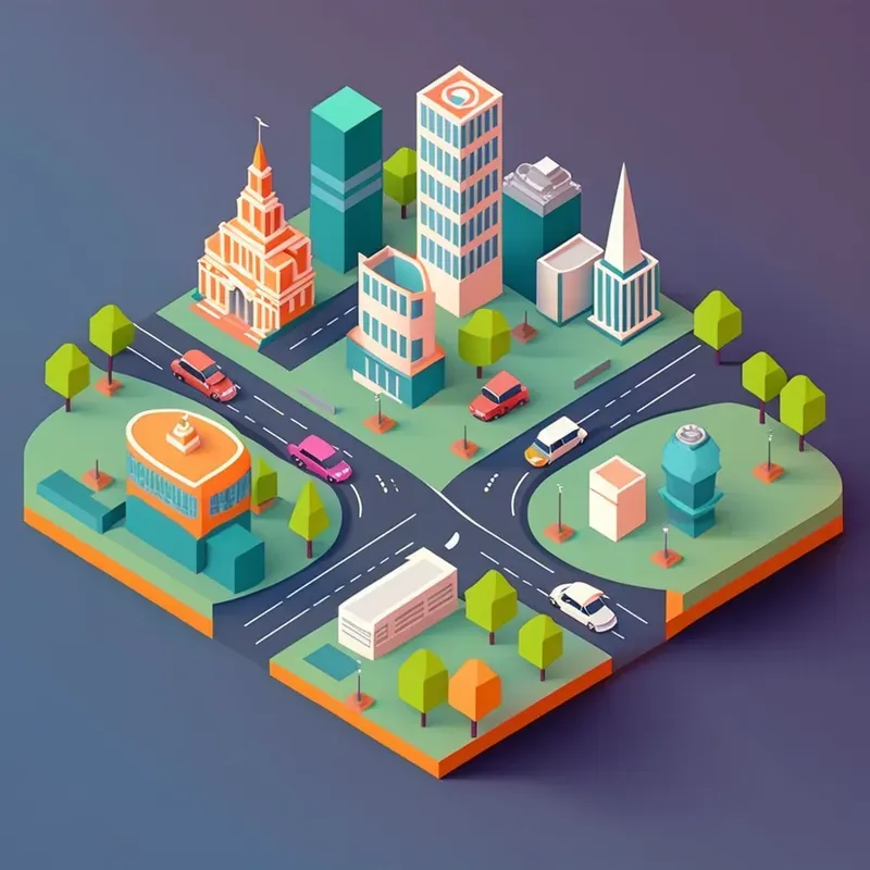 Isometric Cityscapes
