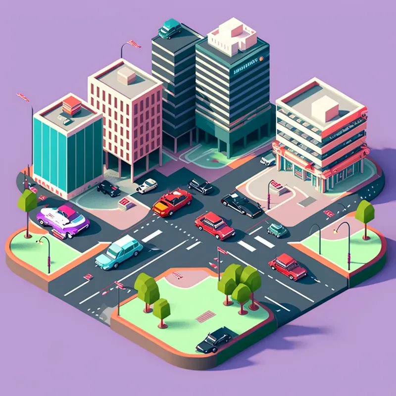 Isometric Cityscapes