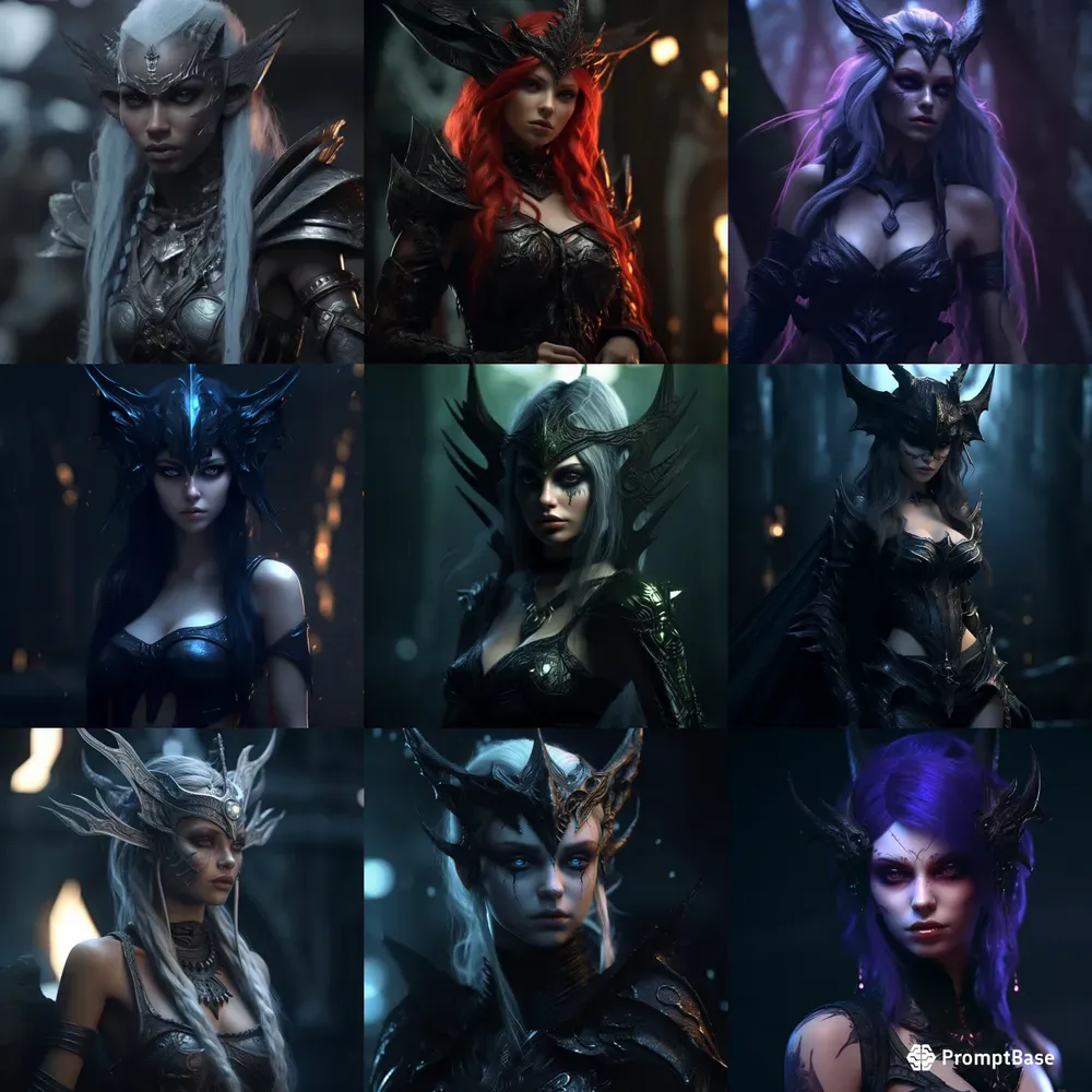 Dark Elf Girls