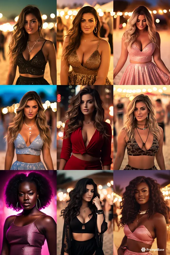 Supermodel Fashion Photoshoots