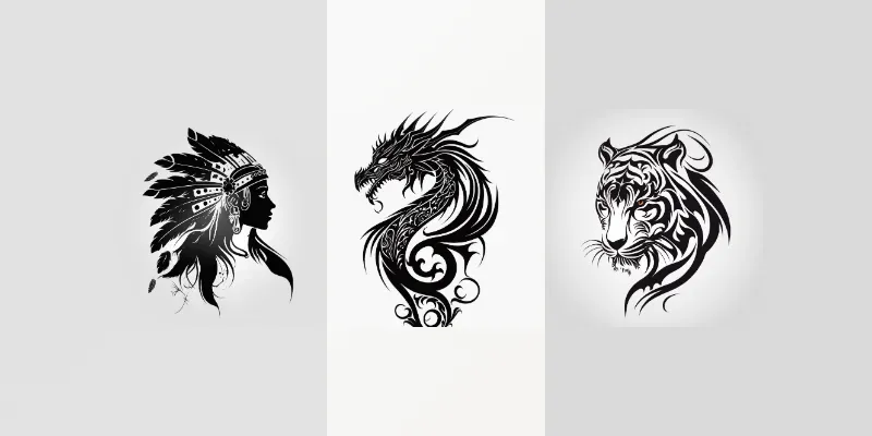 Tribal Tattoo Templates generated by undefined