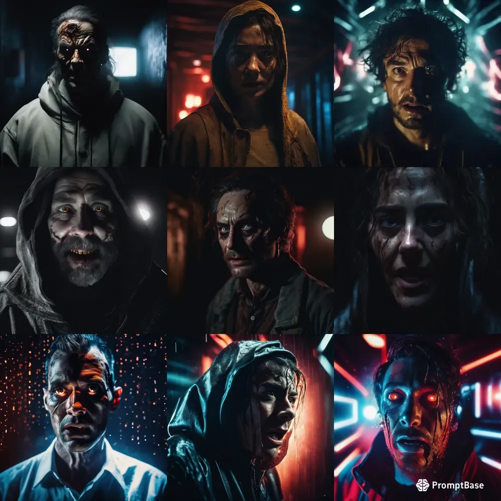 Horror Character Portraits