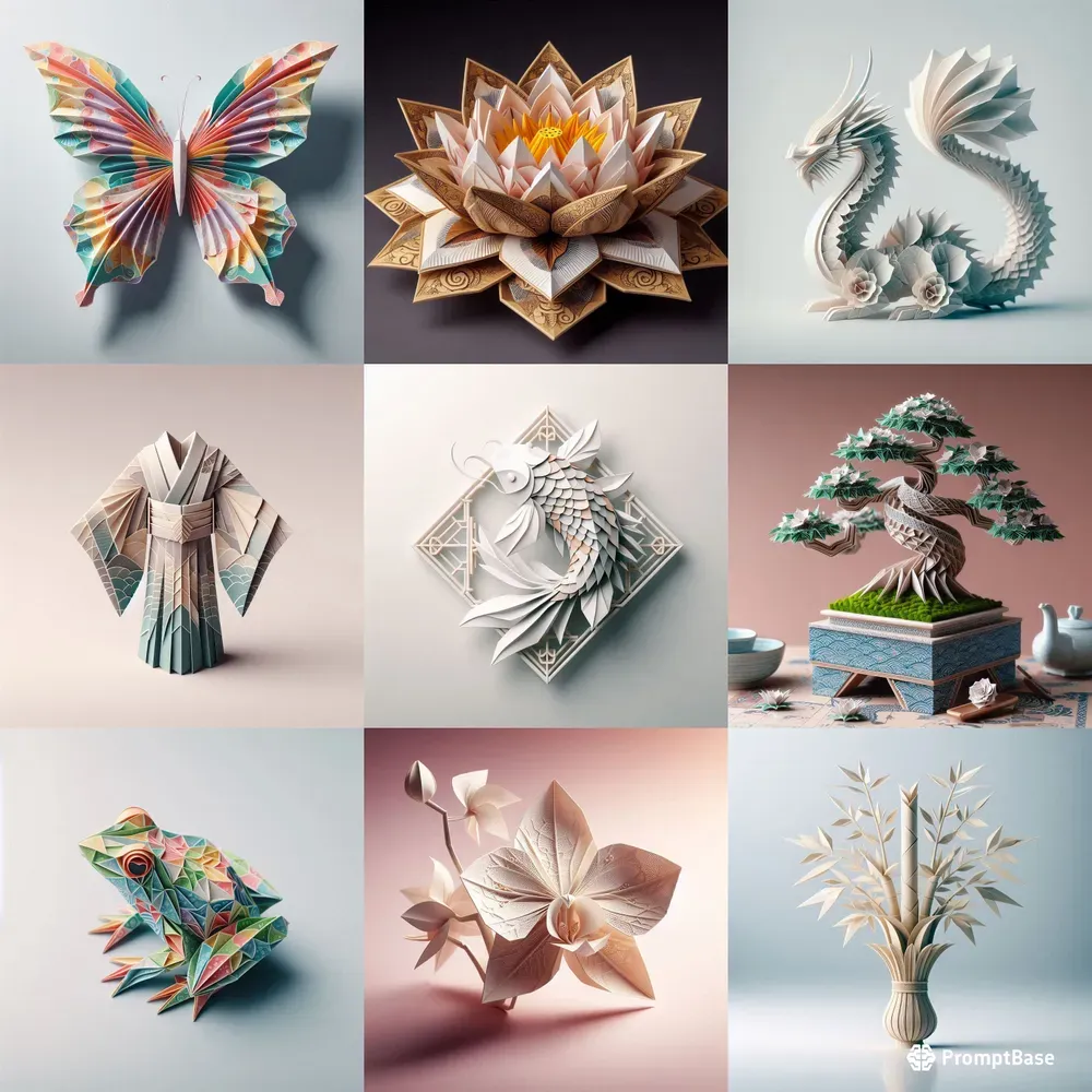 Traditional Origami Japanese Aesthetics