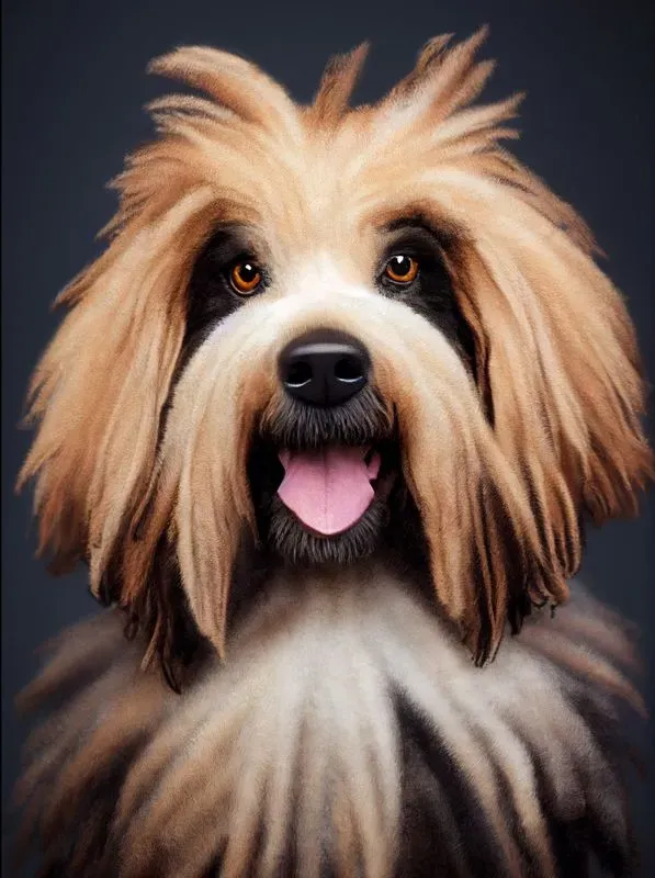Photorealistic Dog