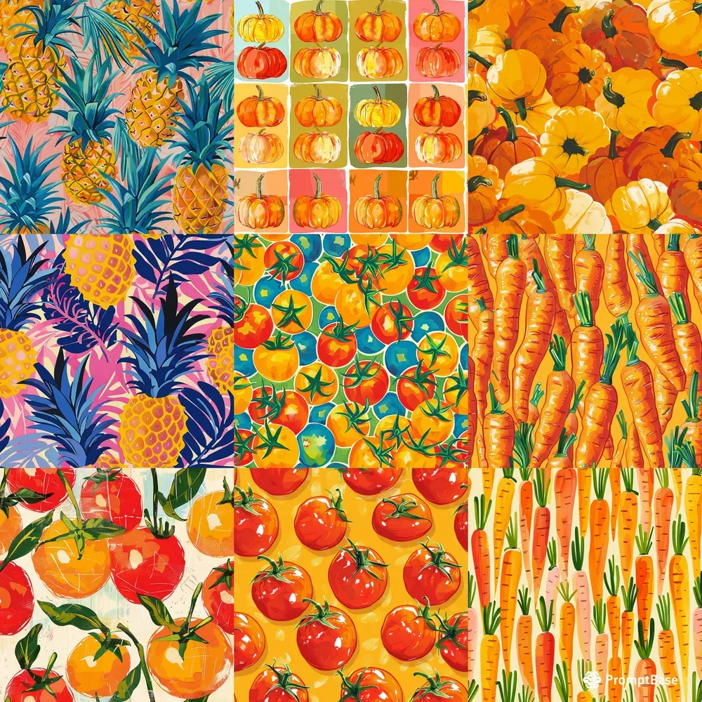 Vegetables Textures