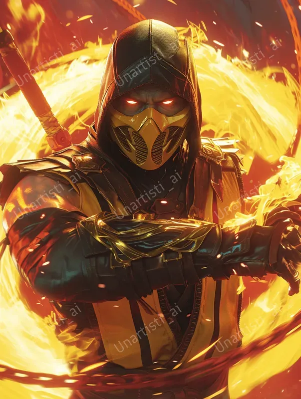 Realistic Niji Mortal Kombat Characters