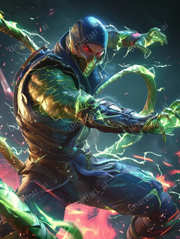 Realistic Niji Mortal Kombat Characters