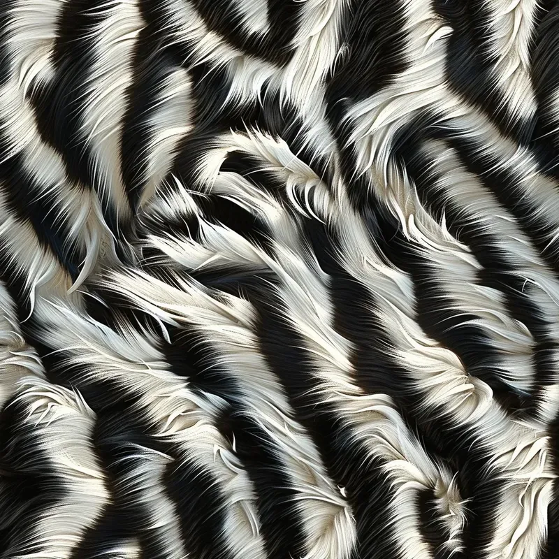 Realistic Animal Skin Pattern Furs