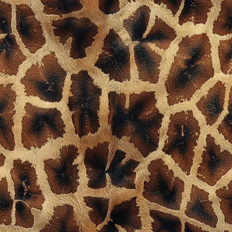 Realistic Animal Skin Pattern Furs