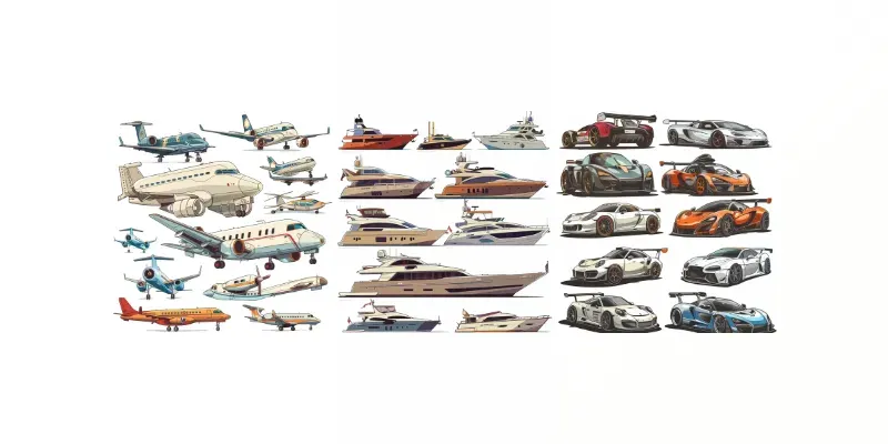 Pro Vector Large Sets Of Transport generated by undefined