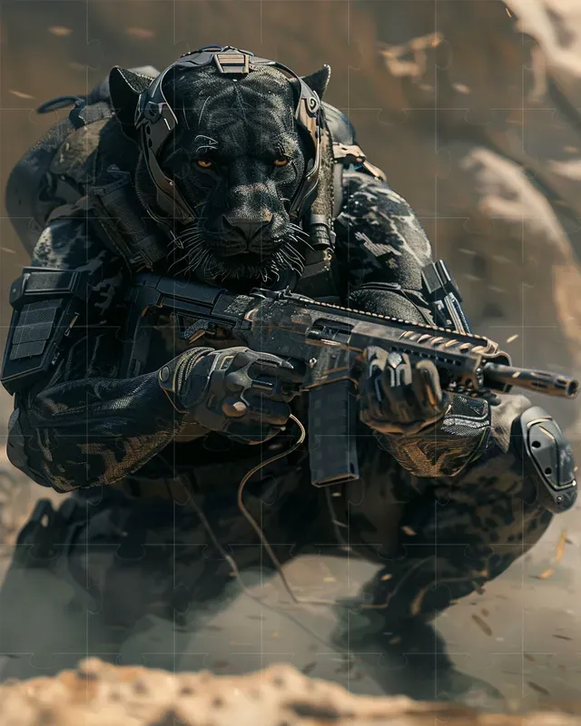 Epic Animals In Tactical Gear