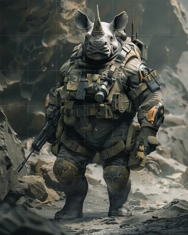 Epic Animals In Tactical Gear
