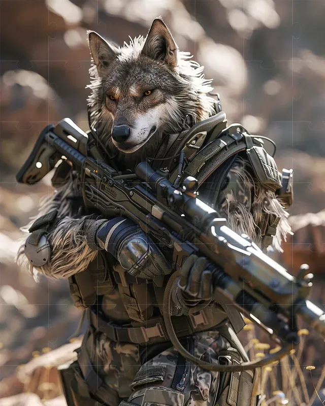 Epic Animals In Tactical Gear