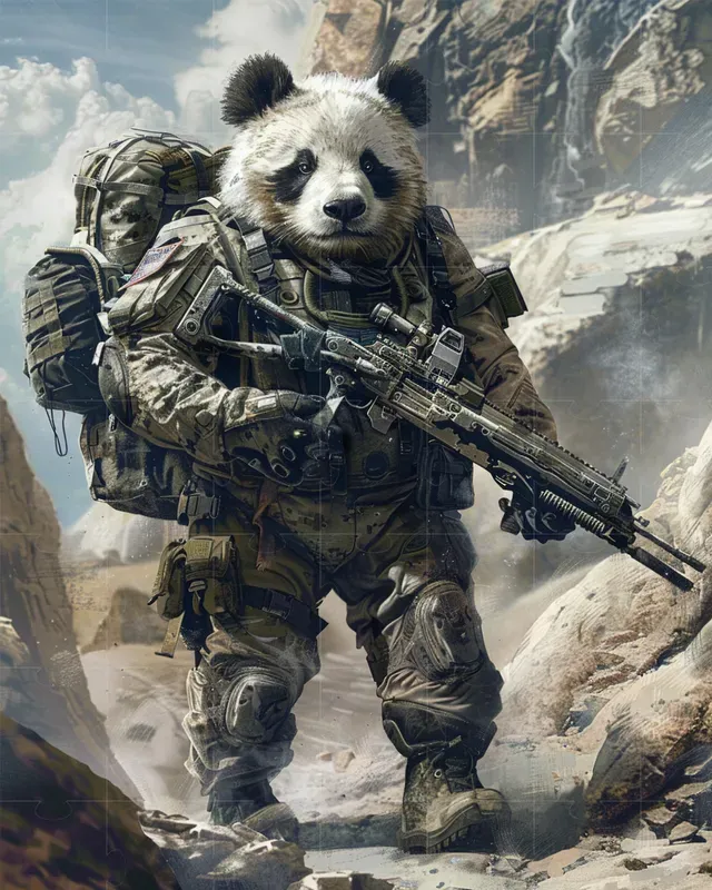 Epic Animals In Tactical Gear