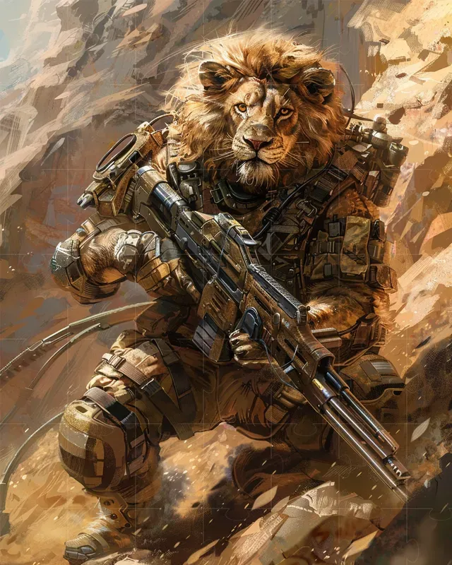 Epic Animals In Tactical Gear
