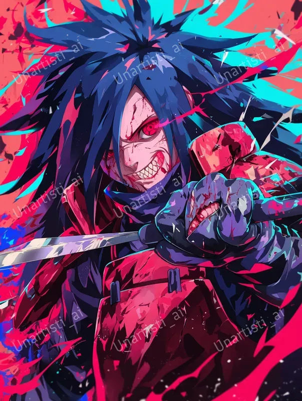 Vector Art Zombies Of Naruto Characters