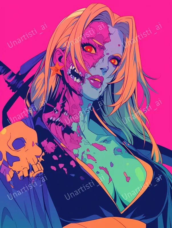 Vector Art Zombies Of Naruto Characters