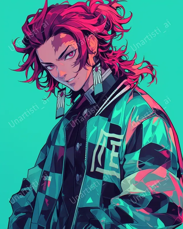 Synthwave Anime Universe Characters