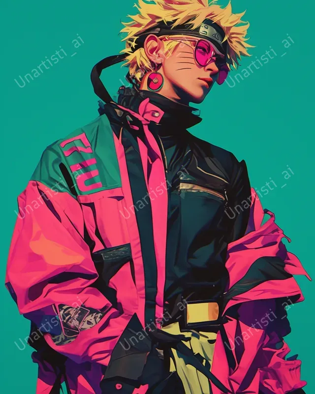 Synthwave Anime Universe Characters