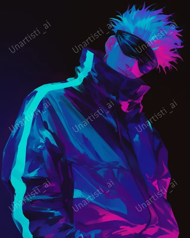 Synthwave Anime Universe Characters