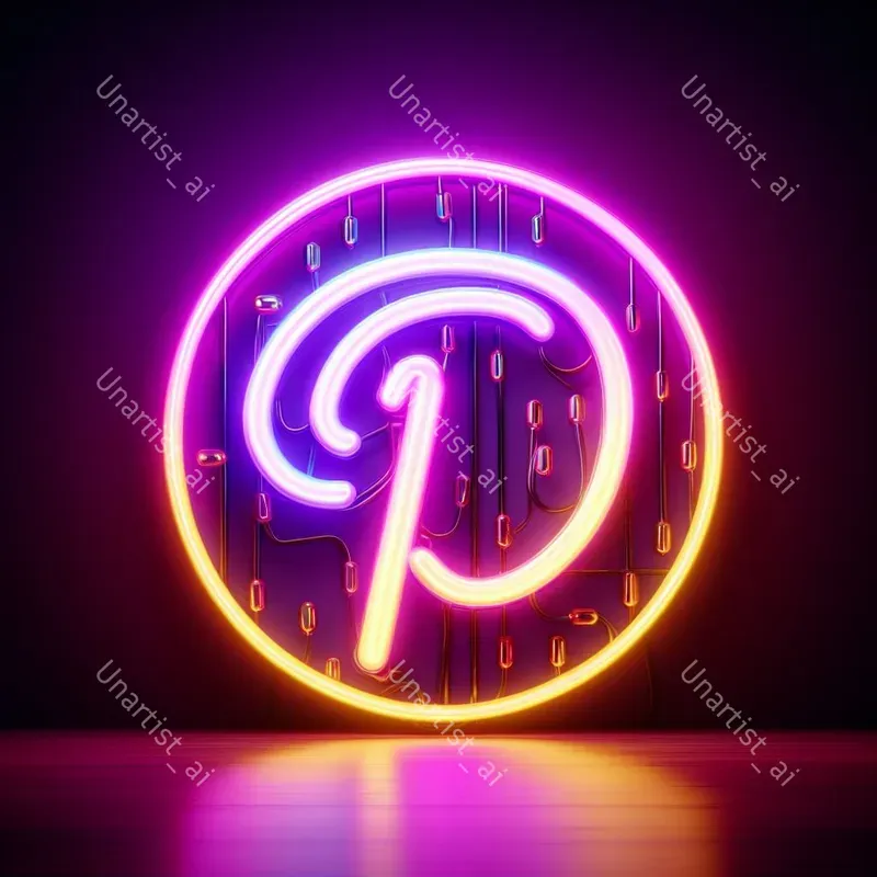 Neon Social Media Logos