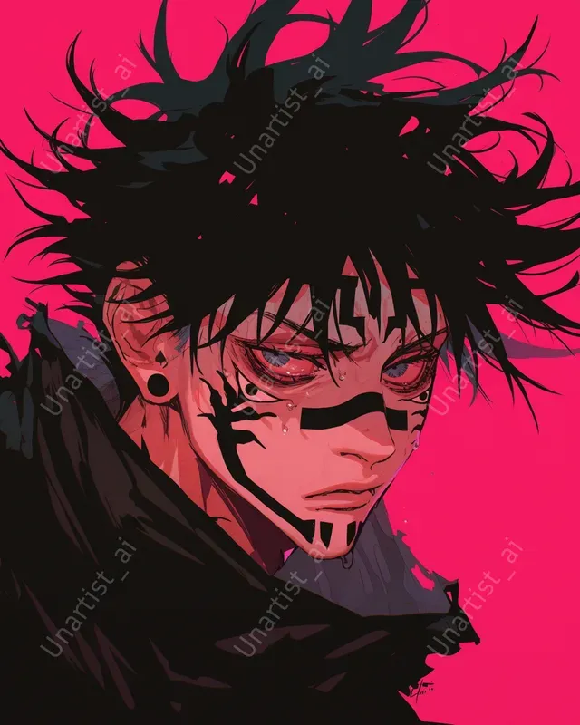 Jujutsu Kaisen Character Poster Designs