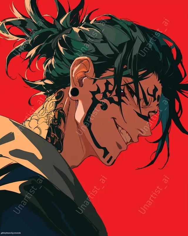 Jujutsu Kaisen Character Poster Designs