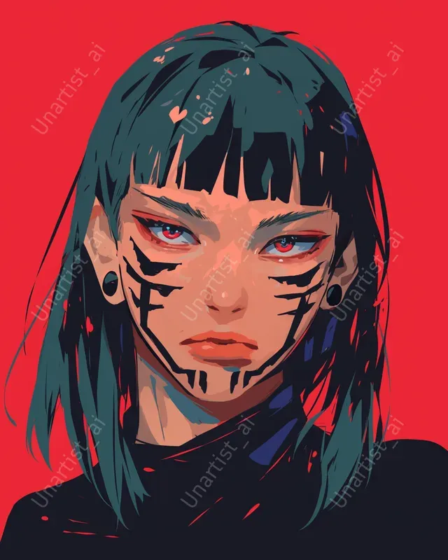 Jujutsu Kaisen Character Poster Designs