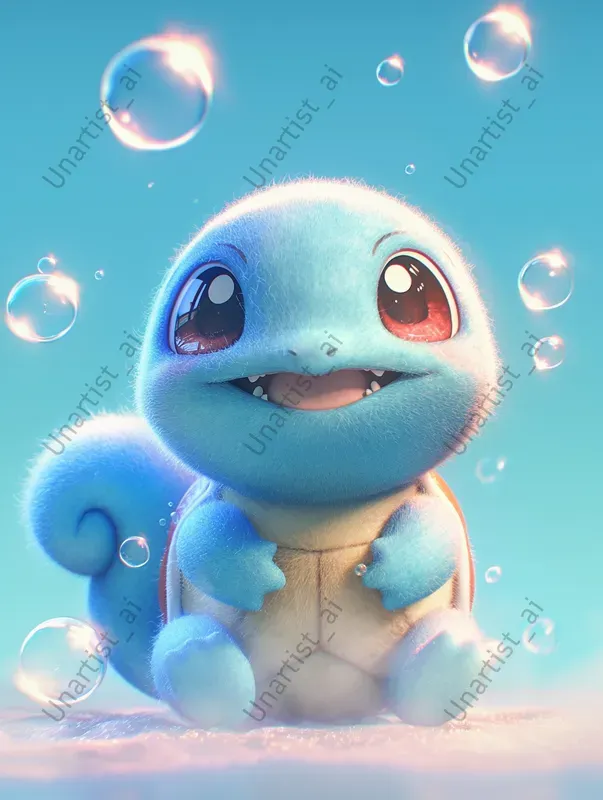 Pokemon-themed Furry Toys Pixars