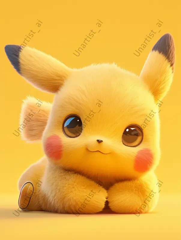 Pokemon-themed Furry Toys Pixars