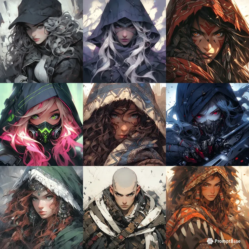 Astonishing Character Illustrations