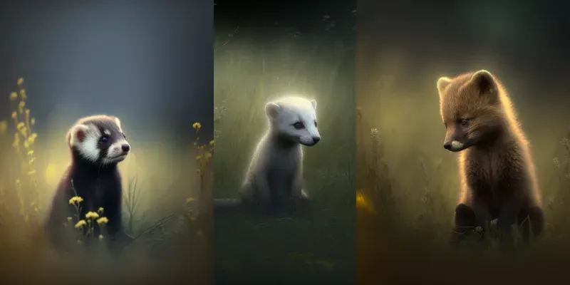 Cute Small Animals generated by undefined