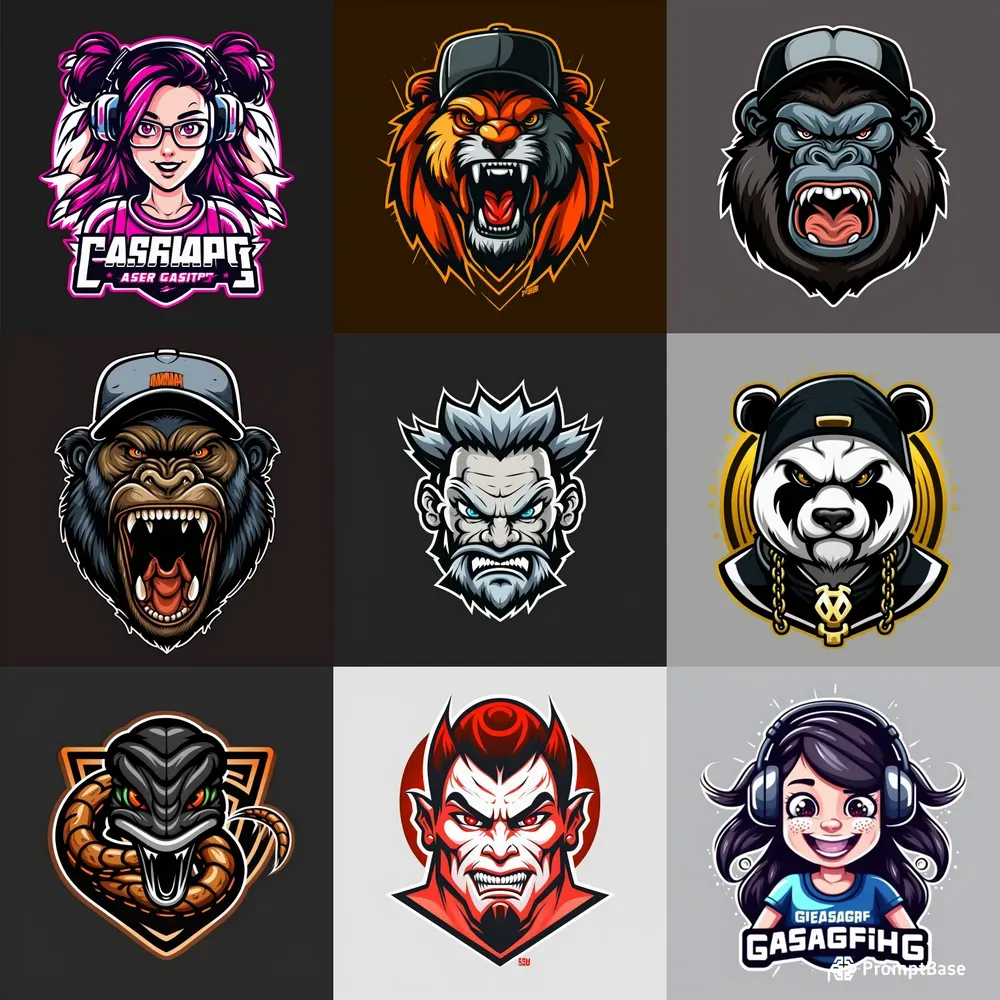 Mascot Logo Illustrations