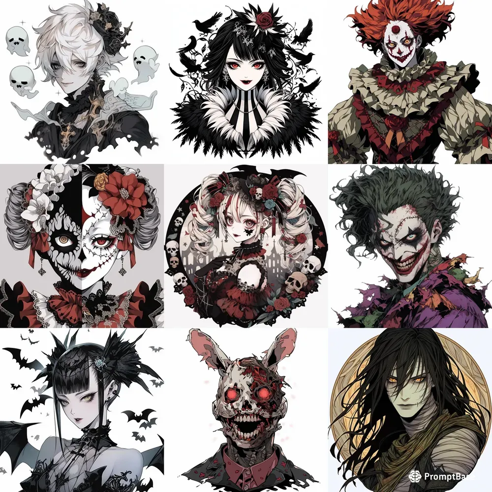 Halloween Anime Characters