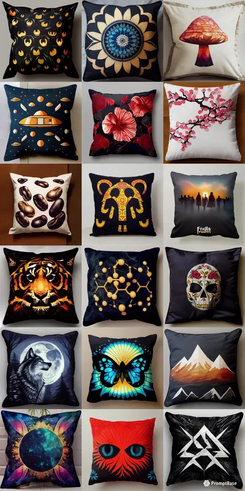 Pillow Design Product Photos