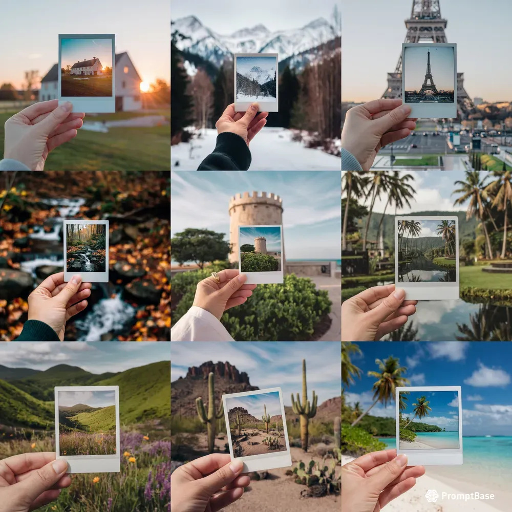 Polaroid Shots Art