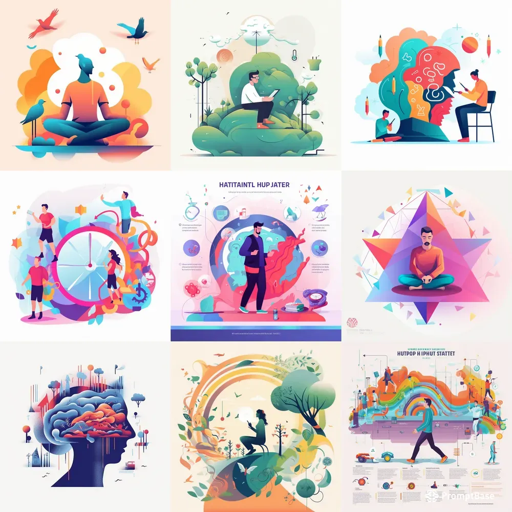 Personal Growth And Development Vectors