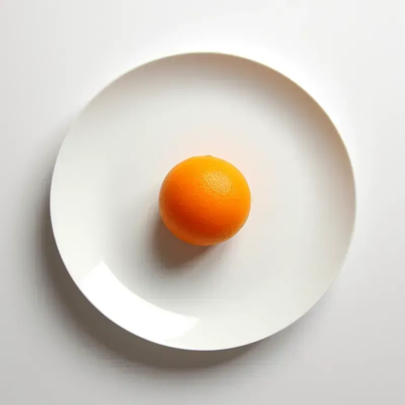 Object On Plate Minimalist