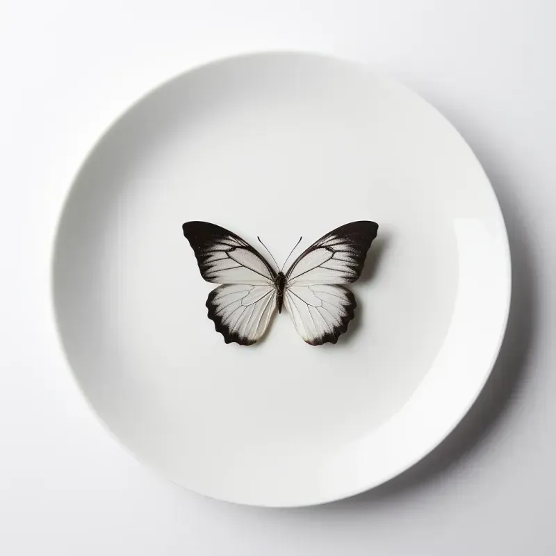 Object On Plate Minimalist