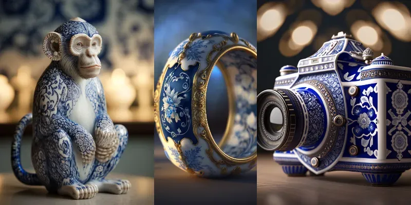 Porcelain Designs generated by undefined