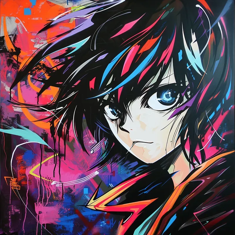 Anime Graffiti Characters