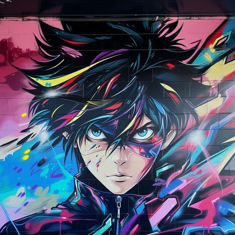 Anime Graffiti Characters