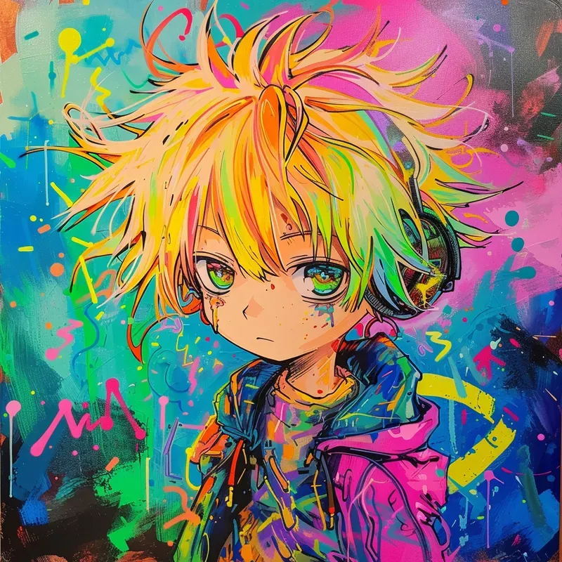 Anime Graffiti Characters