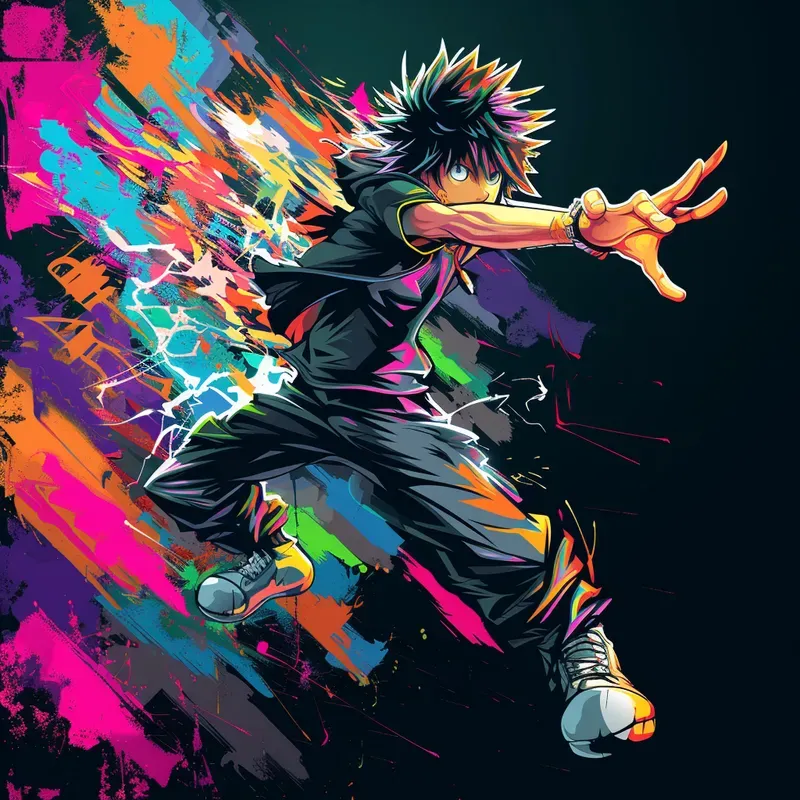 Anime Graffiti Characters