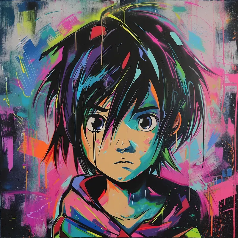 Anime Graffiti Characters