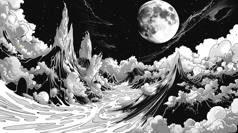 Black N White Cartoon Memories