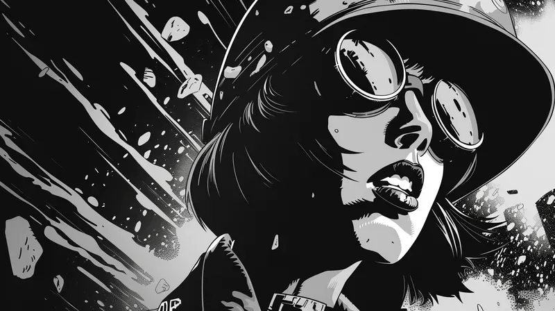 Black N White Cartoon Memories