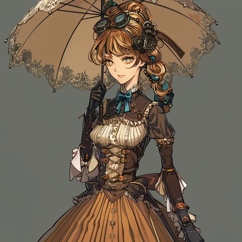Steampunk Anime Characters